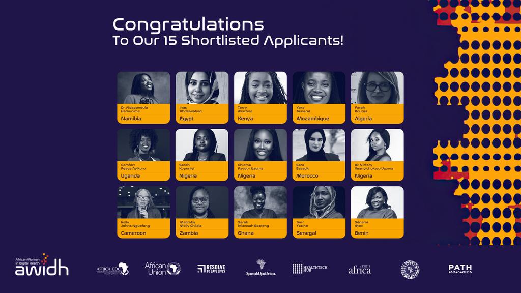 DotoSenami's tweet image. 🎉 I am honored to be shortlisted alongside 14 incredible women who are shaping the digital health landscape across the continent for the @AWiDH_ Mentorship Program! 
Hope I will realy have this opportunity 
#AWiDH #DigitalHealth #WomenInTech