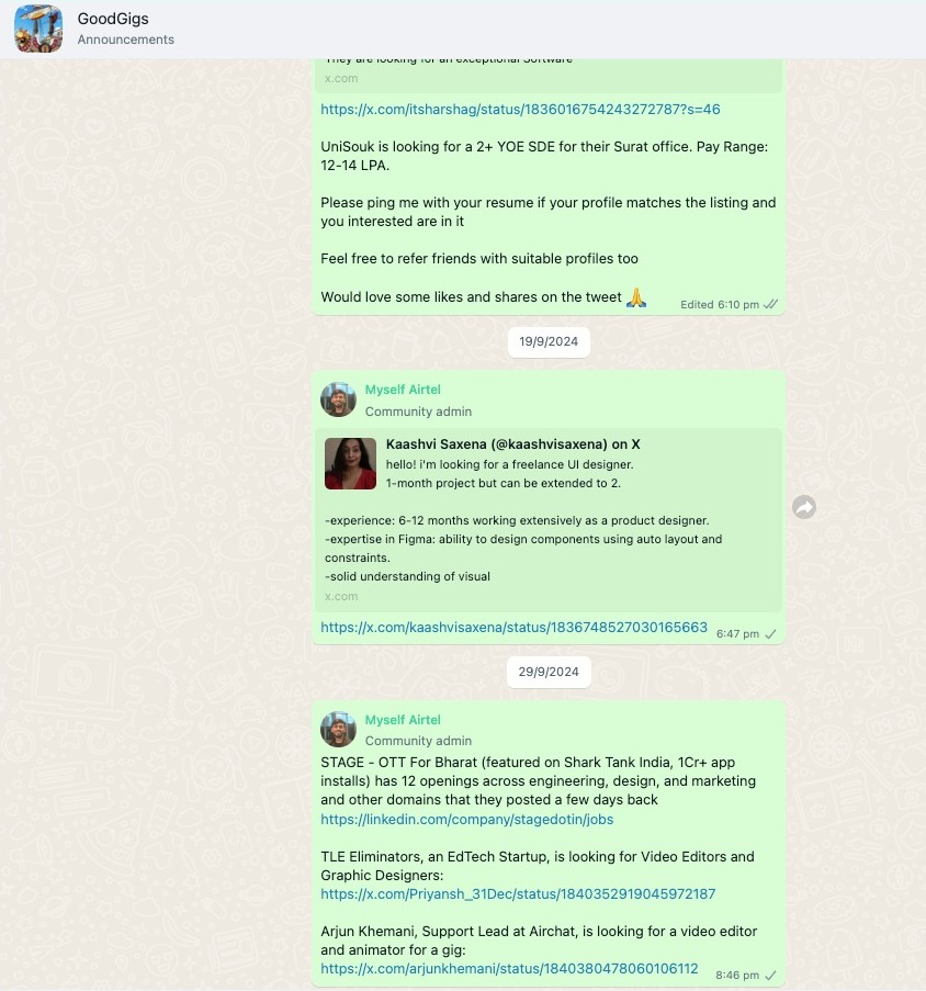Harsh Agrawal | itsharshag.com tweet media