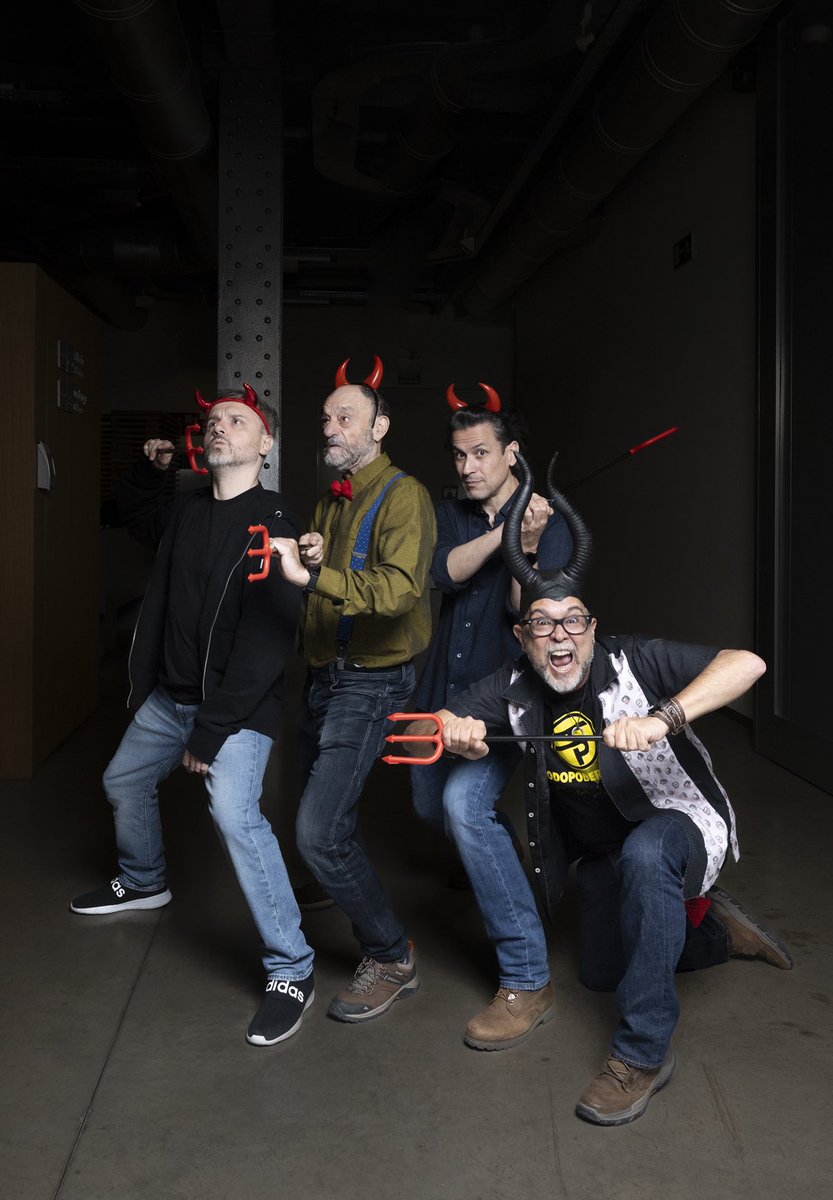 ArturoGCampos's tweet photo. Se hizo ayer el akelarre en @EspacioFTef ! Muy pronto en Youtube y podcast!! #TPDiablo. https://t.co/4dmvjTPP5n
