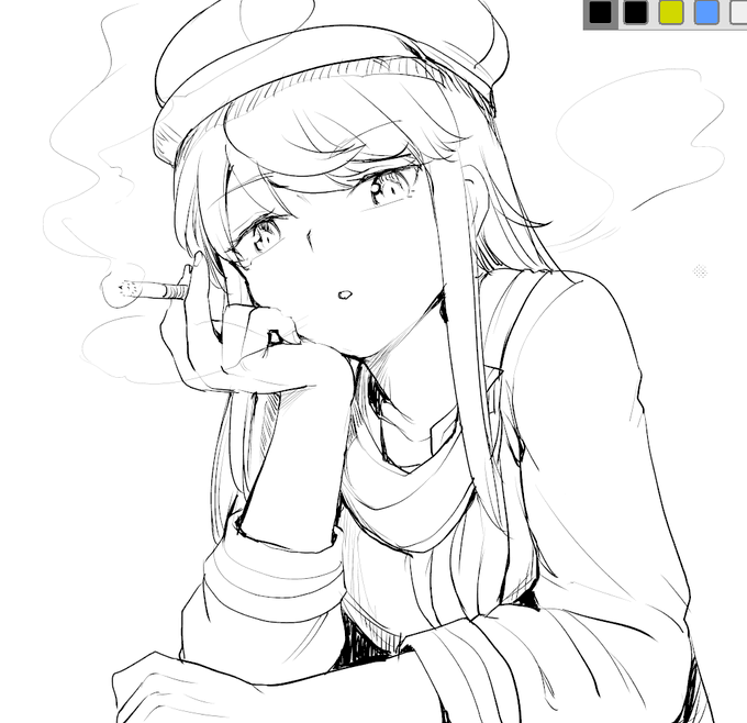 アクトレスやってるから禁止されてるかもしれないし嫌われる表現はなるべく控えめとかていうかタバコ一度も登場してない気がするとりあえず吸うイメージ 