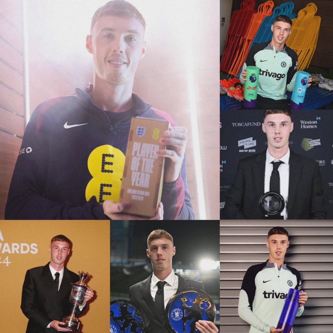 ThePalmerEra's tweet photo. He won all of this in one singular season... 🤯 https://t.co/TXEQnqLzXS