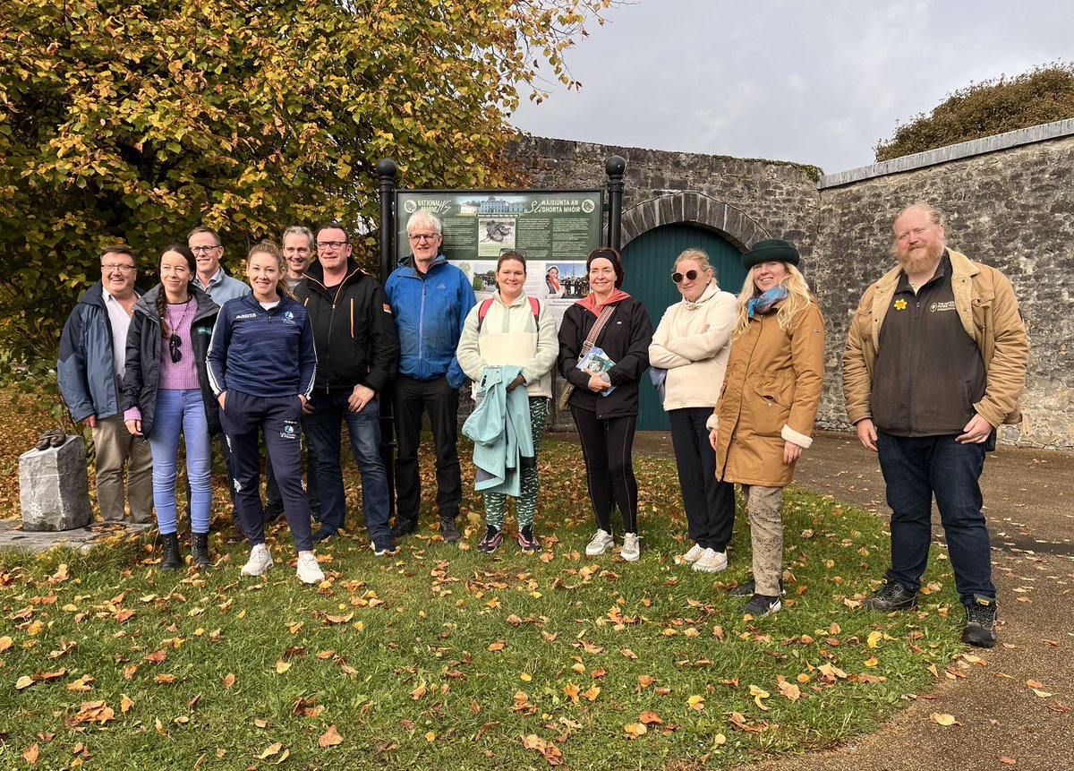It was a pleasure to welcome tourism providers from Longford, <a href="/longfordtouris1/">LongfordTourism</a> &amp; <a href="/Failte_Ireland/">Fáilte Ireland</a> to the National Famine Museum as they were out uncovering the National Famine Way. 

#keepdiscovering #tourismireland #strokestownpark