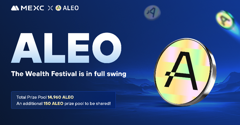 MEXC's tweet photo. 🔥 Giving away 150 $ALEO to celebrate the #MEXC x #ALEO Trading event!

150 lucky winners who spread the word will win!
1️⃣ Like this post
2️⃣ Follow &amp; RT @MEXC_Official and tag 3 friends
3️⃣ Fill in: https://t.co/LFxrVMV4In

⏳ Ends on Oct 12, 23:59 UTC