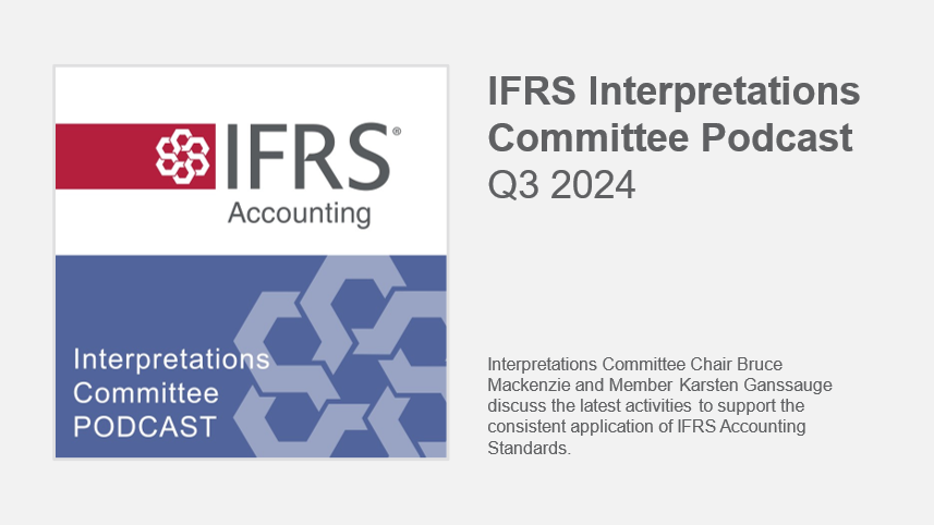 Interpretations Committee Chair Bruce Mackenzie and Karsten Ganssauge discuss the latest activities to support consistent application of IFRS Accounting Standards.

🎧 ifrs.org/news-and-event…

#IFRS #AccountingStandard #IFRSAccounting #ConsistentApplication
