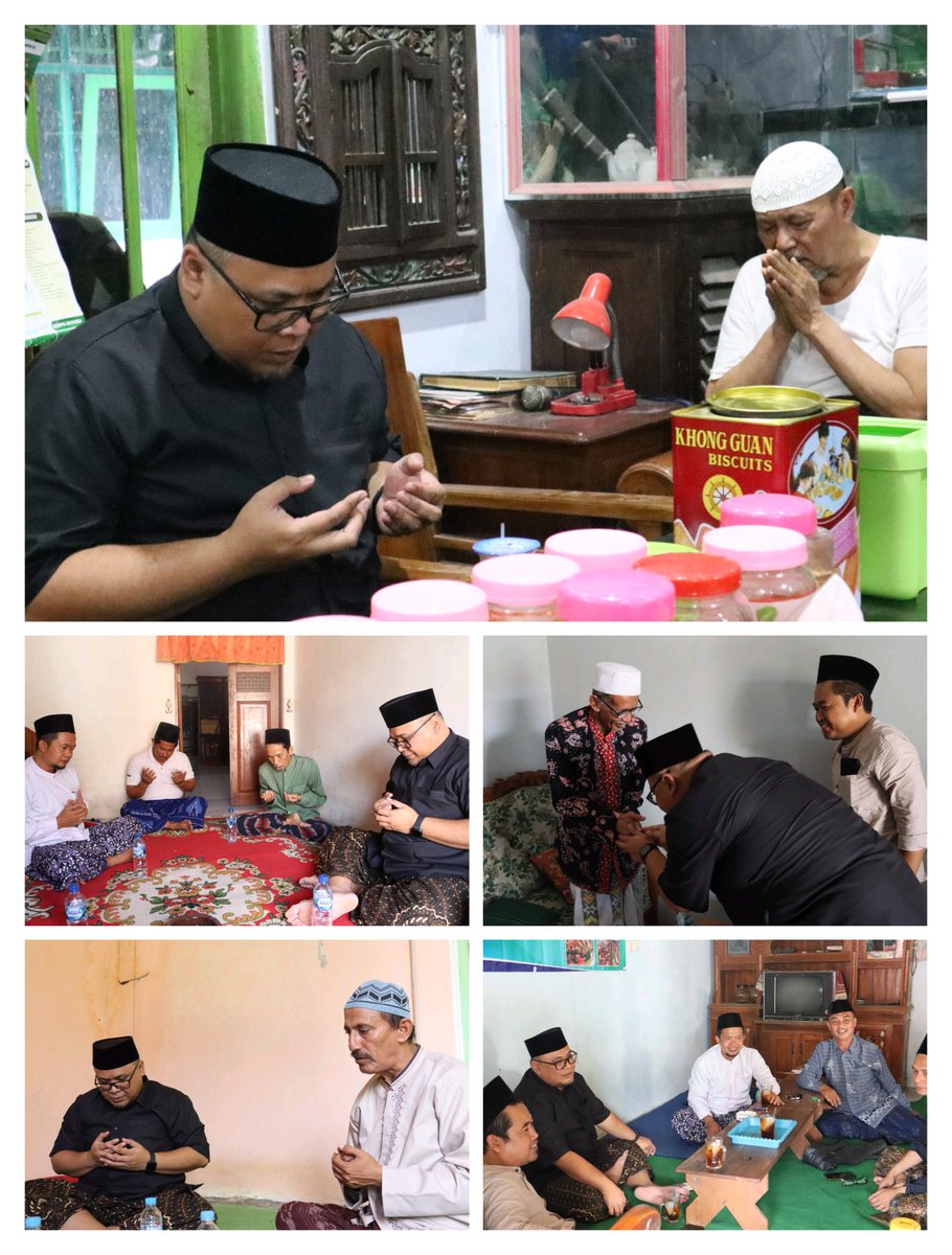 Sowan kepada para pemuka agama di Kecamatan Sedan. Memohon restu. Menguatkan niat baik dan gerak langkah.