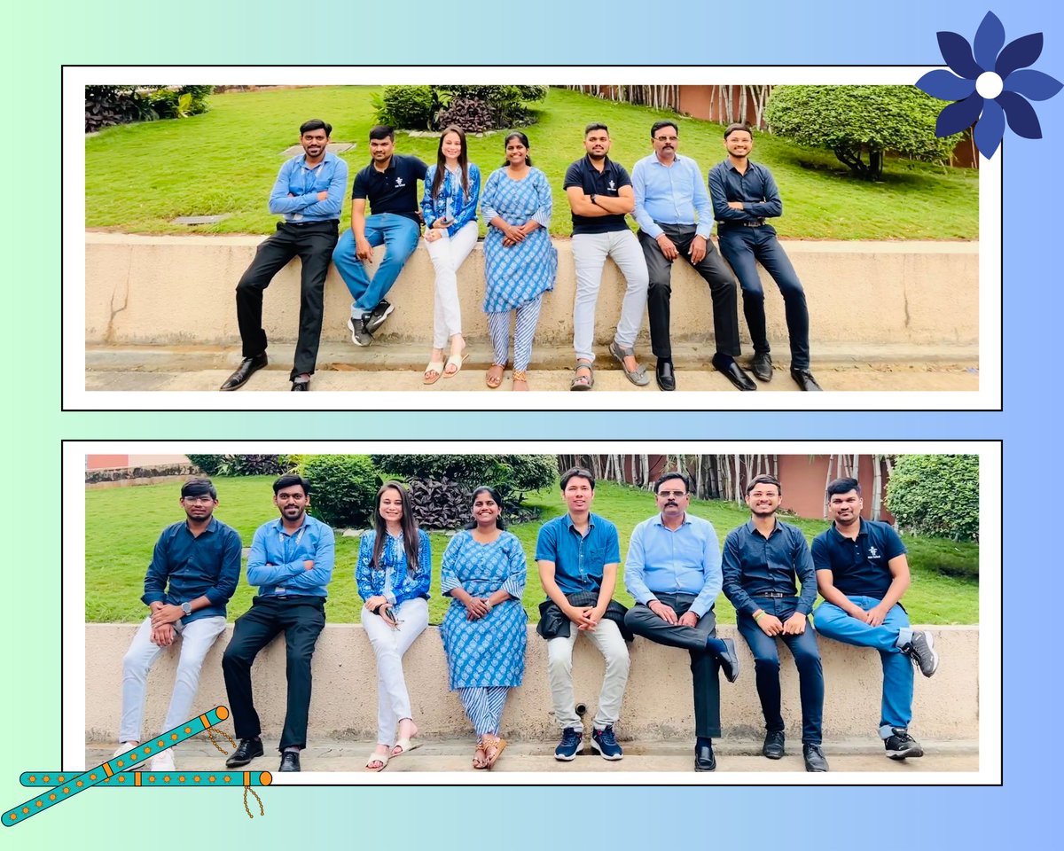 AishKulkarni02's tweet photo. Blue hues, bright smiles and high spirits! 💙
Day 7 Navratri celebration. Our team is dressed in #blue, radiating energy and joy! May this festival bring happiness and prosperity to all.✨
#NavratriVibes #LifeAtFidel #FestivalsAtWork #Navratri2024 https://t.co/z3WgM8Jok3