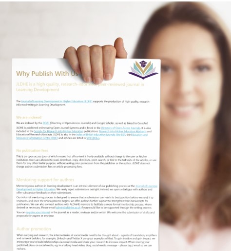 We are inviting submissions for Issue 34 of the Journal of Learning Development in Higher Education, which will be released in February 2025. Visit the journal website to find out more about why you should publish with us. jldhe.aldinhe.ac.uk/publish-with-us #JLDHE #LoveLD