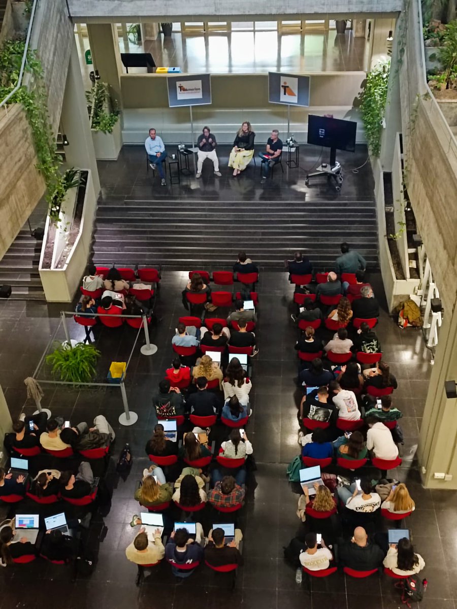 Hoy lanzamos una nueva revista en <a href="/UCMccinf/">Facultad Ciencias Información</a>. Se llama <a href="/TekmerionJ/">Tekmerion Journal</a>  y queremos que esté muy orientada a los problemas de la industria del #Periodismo y la #comunicación. Así ha ido la presentación: