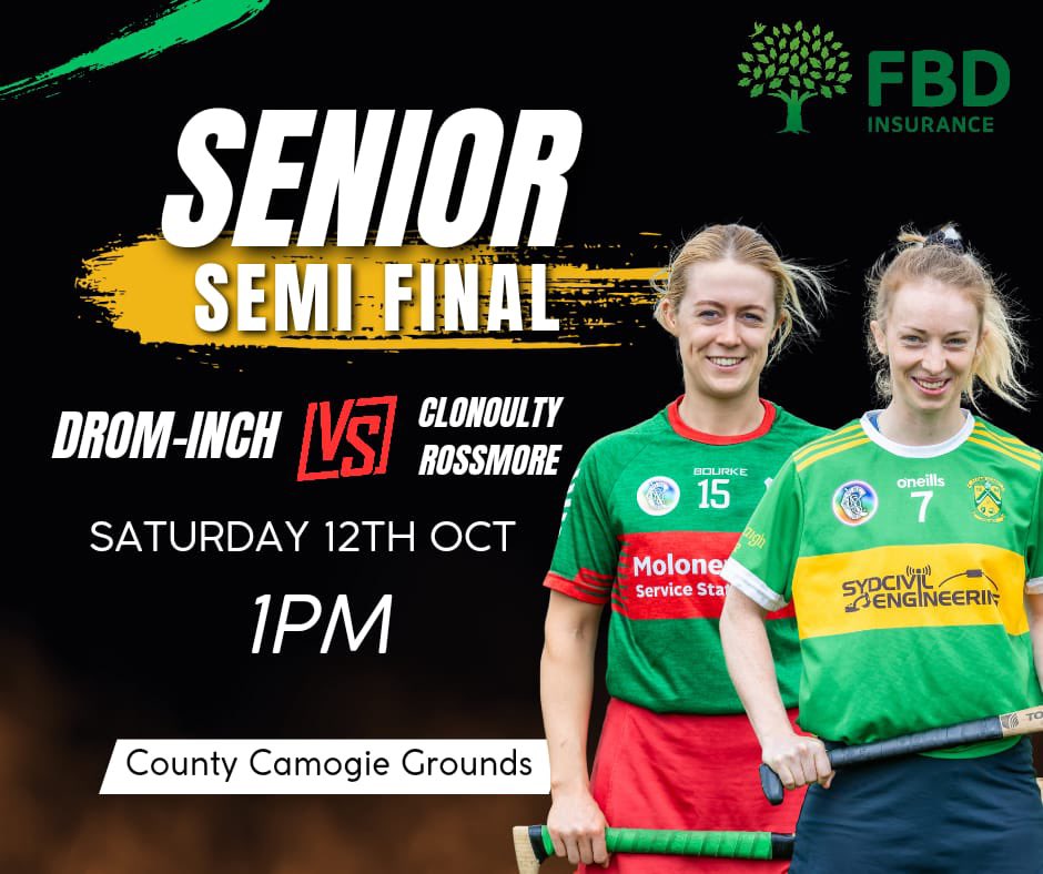camogietipp's tweet photo. Senior Semi Finals Saturday￼⬇️⬇️📣 https://t.co/Js50xXERR0