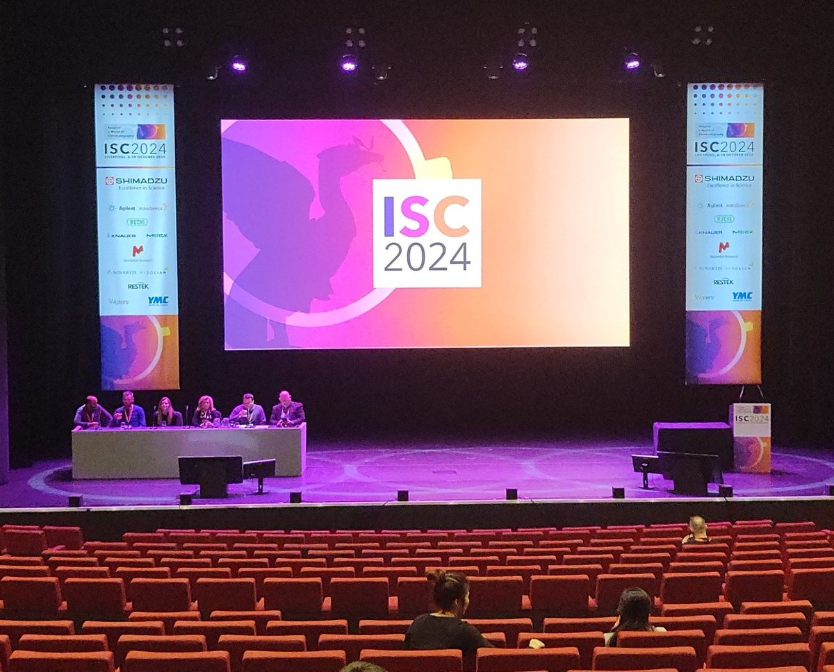 Forth day of #ISC2024. Enjoying the interesting sessions about separation science. Now, untargeted anaysis.