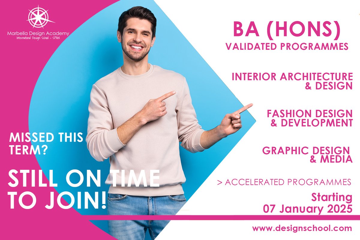 Marbella Design Academy - www.designschool.com tweet media