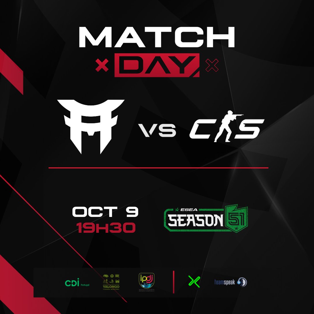 agency_clan's tweet photo. Mais um dia com jogo pela frente! Vamos tentar manter a streak 💪

Agency @CSPortugues 🆚 #FULLGAZ
🏆 @ESEA Open
🕢 19:30H 
📺 TBD

#CS2 #GOAGENCY #ESL #ESEA #Faceit https://t.co/FWaAkOWgZZ