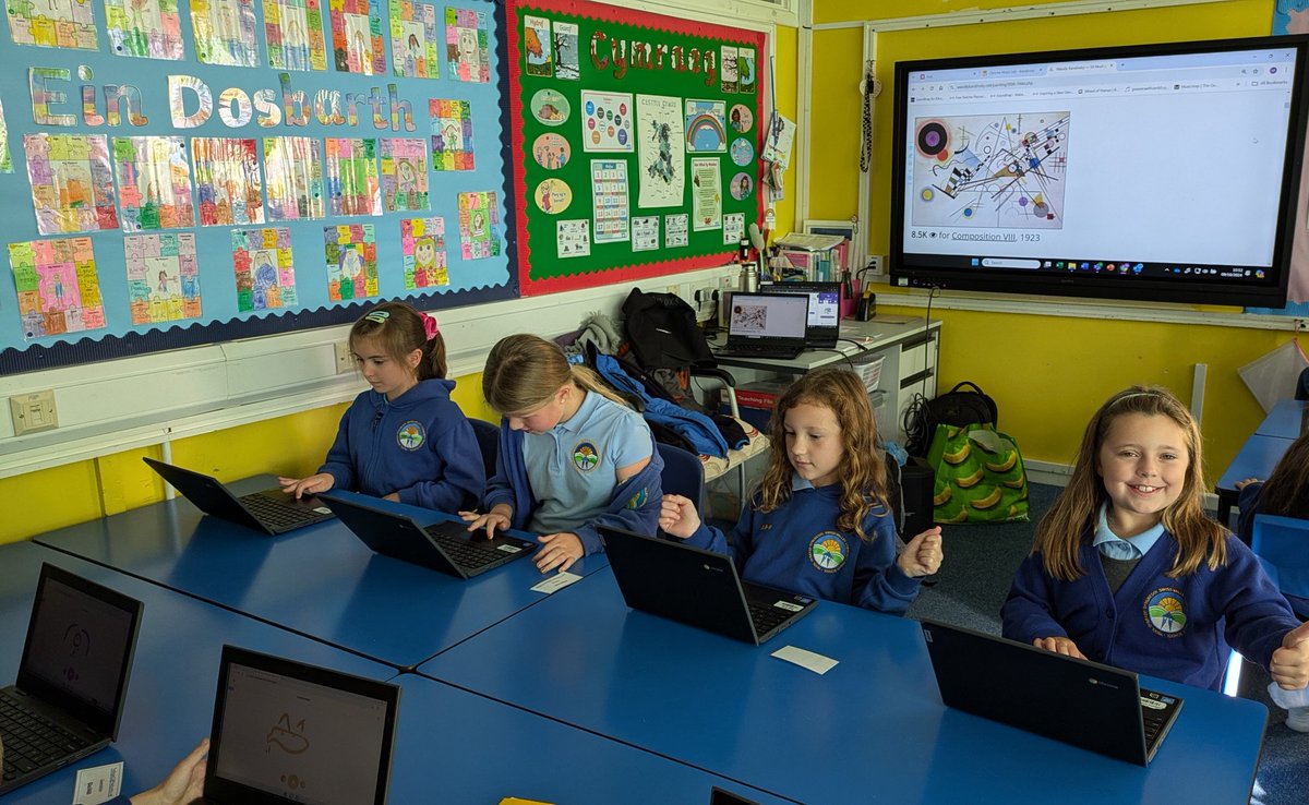 SwissValleyCP's tweet photo. BL3 inspired by the work of #Kandinsky produced musical pieces using #ChromeMusicLab with Mr Jennings https://t.co/jzsGTcxrEC