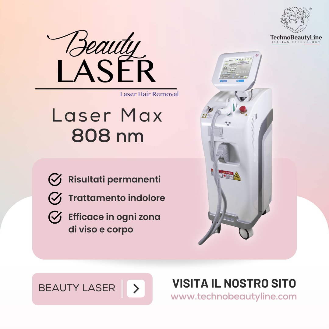 TBeauty_Line's tweet image. Il trattamento di Epilazione non arreca danni ai tessuti circostanti.
Elimina problemi di irritazioni, infiammazioni e peli incarniti, lasciando la pelle liscia e morbida.

#technobeautyline #italiantechnology #beauty #laser #epilation #removal technobeautyline.com/prodotto/laser…