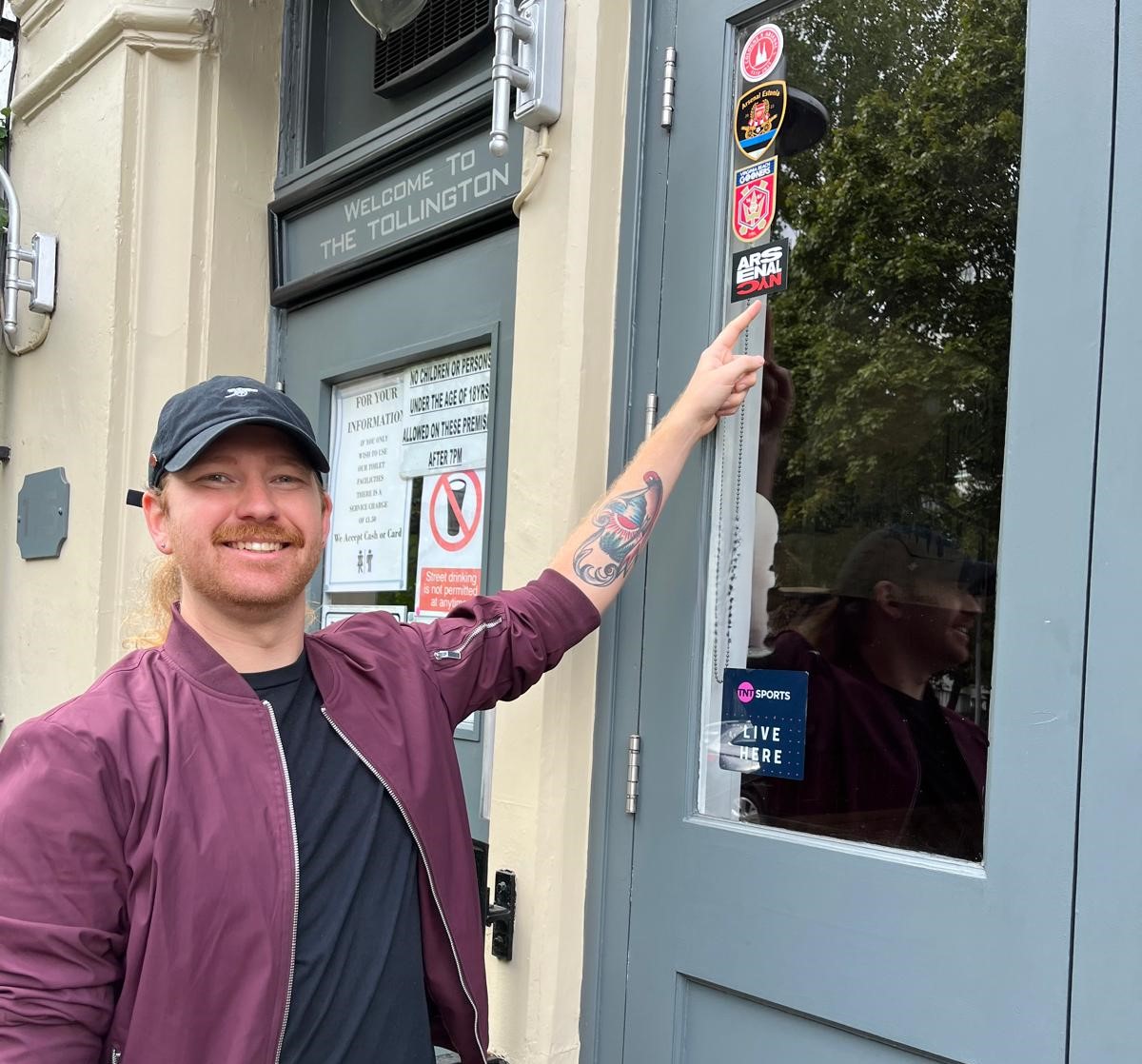 The Tollington tweet media