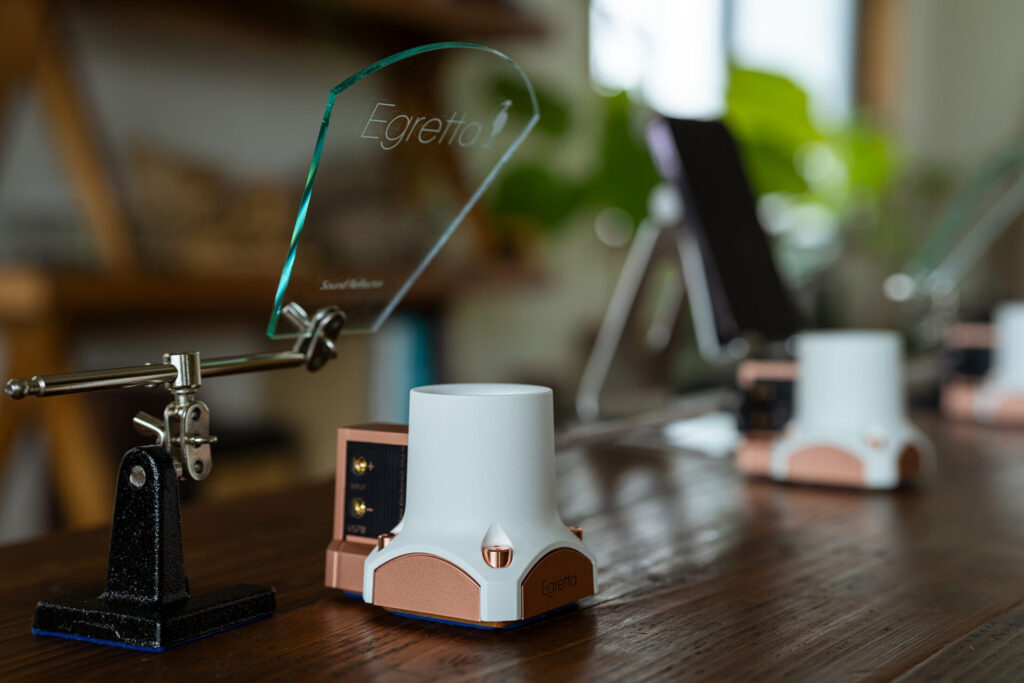 Fusion360Japan's tweet photo. ◤お客様ご活用事例
◤開発スピードが約 70 % 改善...
記事 https://t.co/JWX8H2jk0J
オーディオ専門誌からも高い評価
純日本産にこだわり広島で製造されている
#Egretta 最新モデル #OCTBEAT は
#オオアサ電子 と #GKデザイン総研広島 が
#AutodeskFusion のクラウドを活用し開発
旧 #Fusion360 https://t.co/3fwD03OjOL