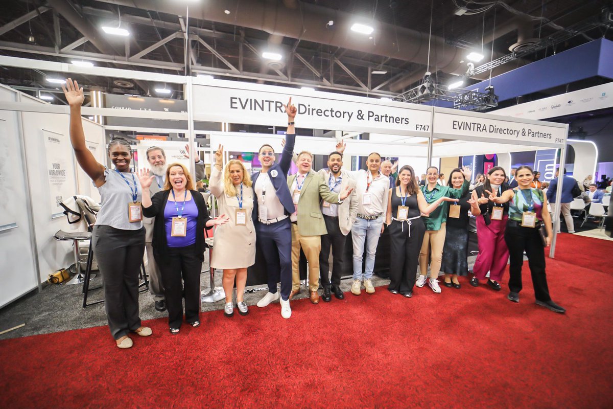 What a fantastic first day at #IMEXAmerica! Our CEO, <a href="/albertrocadorio/">Albert Roca</a> , is connecting with event agencies and showcasing the power of gamified #TeamBuilding solutions.
Visit us at the Evintra stand (Bayside/F747) until Oct 10 in Las Vegas. 
 #IMEX2024 #Gamification #teambuilding