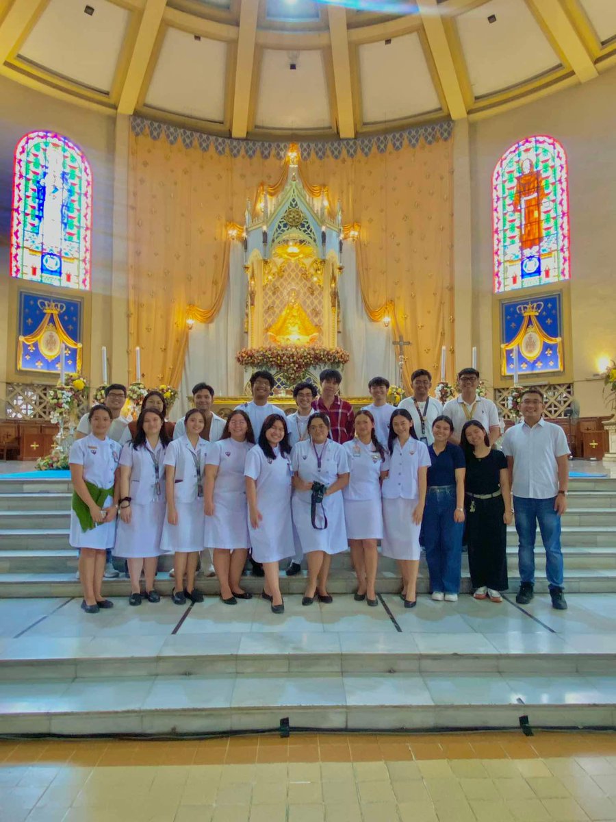 USTPGC's tweet photo. It was a day filled with prayer, music, and devotion, presided by the Regent of the Faculty of Pharmacy, Rev. Fr. Hilario Q. Siñgian, Jr. O.P. 

#WeSingToInspire
#PassionPurposePrestige
#ThisIsUSTPGC https://t.co/Sd0Fzjfh8C