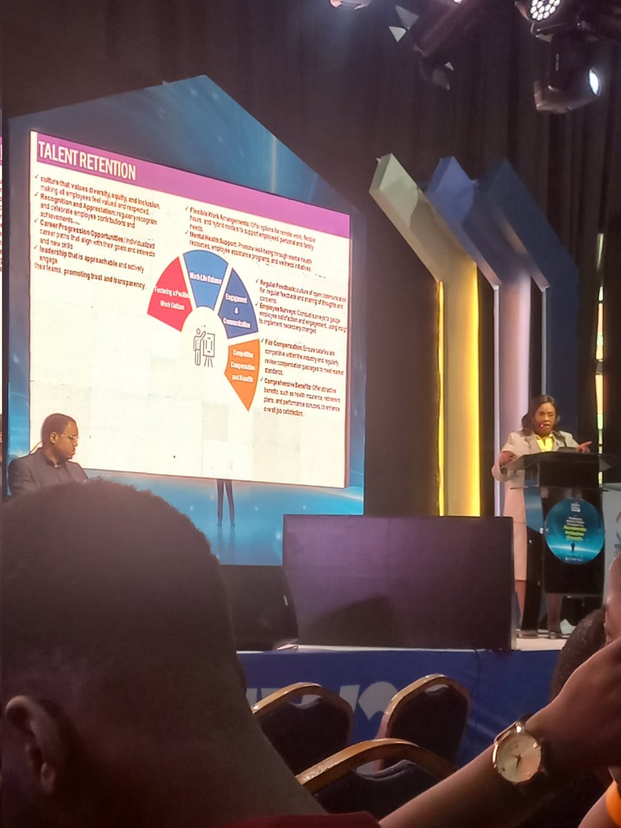 Deborahoni04's tweet image. Presentation by Ms Mary Kerema, Secretary ICT E-Government and Digital Economy, Kenya on Shaping the Future of Africa&apos;s Digital Workforce.

Key Highlights:
- Empowerment 
- Strategic Planning 
- Nurturing Talent
#NFW24 #FintechNGR