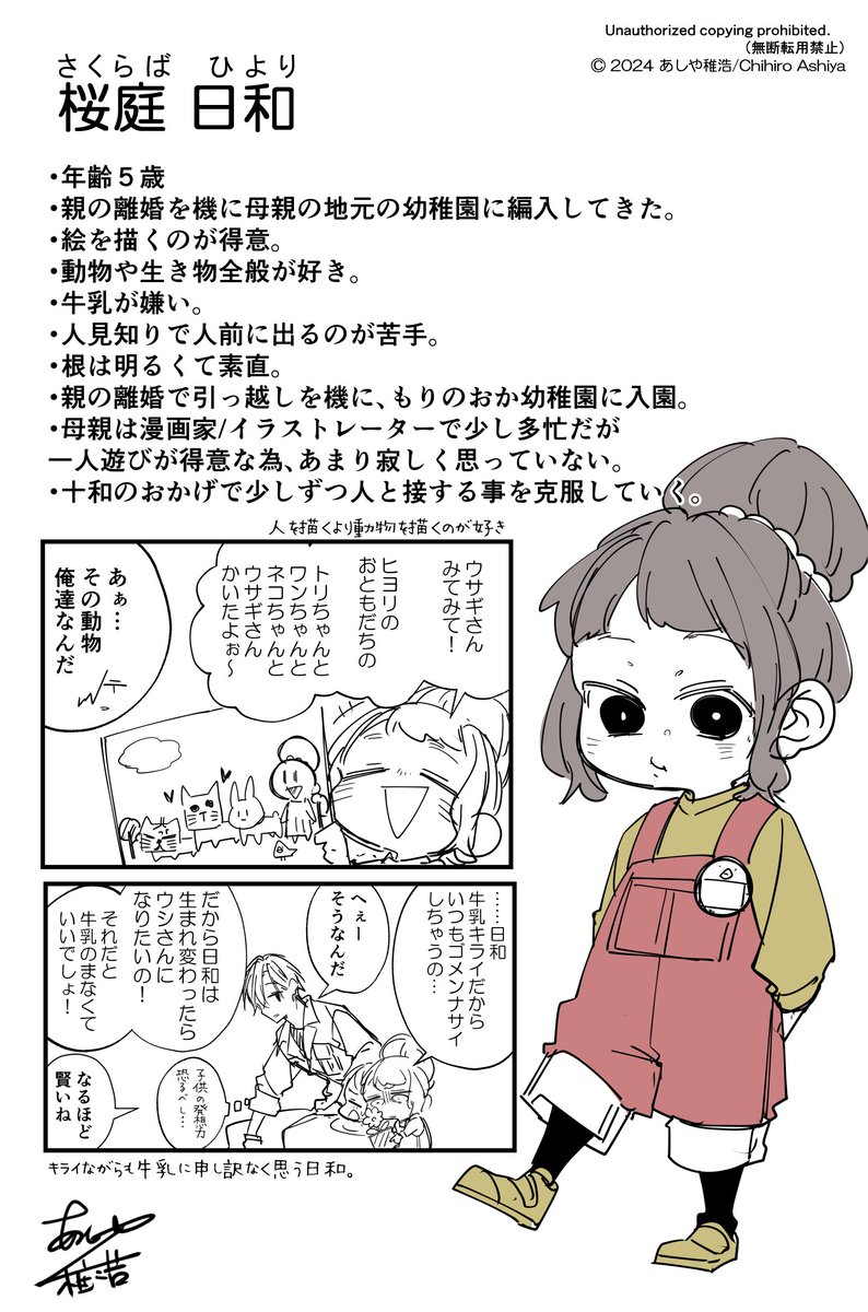 【極道うさぎさんといっしょ登場人物補足】
※本編には入ってない設定も入っております。担当さんに提出する際に大まかな設定を書いてあるのと雑な部分もありますので大目に見てください('ω') 