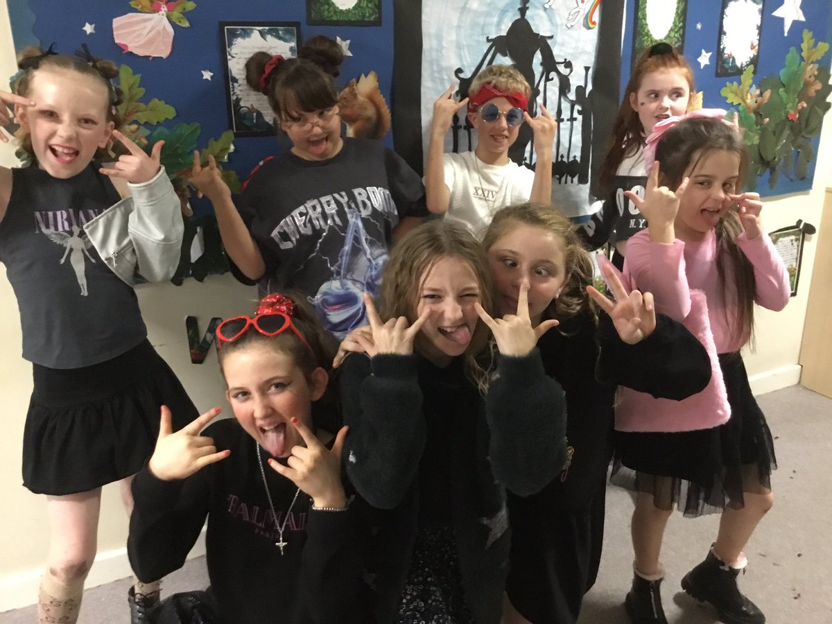 5C_stjohns's tweet photo. We loved our Rockstar Day celebrating all things maths and times tables! @SILPrimary #LiverpoolMathsParty https://t.co/4yZ7GI6UWb