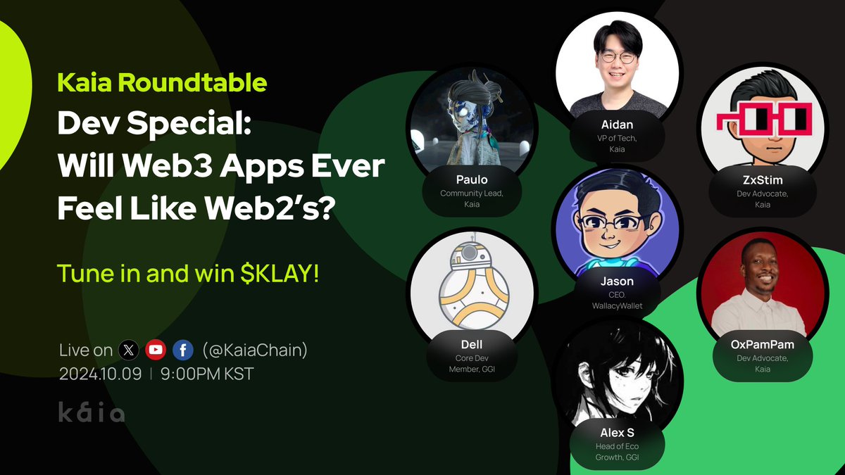 YeehaGames's tweet photo. Tonight! ⏰9:00 PM KST
GGI is participating in Kaia @KaiaChain Roundtable⛱️
Dev Special: Will #Web3 Apps Ever Feel Like Web2's?
🍻Tune in & win $KLAY 🍻
See you then👐 #Yeeha #GGI #KAIA #MixMarvel