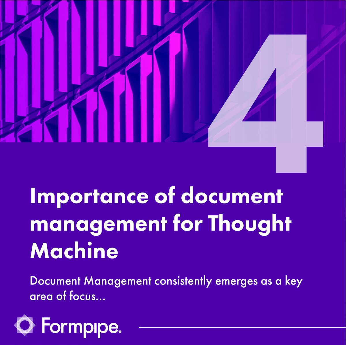 Formpipe's tweet image. Document Management in Modern Banking!

@thoughtmachineThoughtmachine’s Vault Core integrates with Formpipe’s Lasernet to streamline document design and distribution, boosting efficiency and responsiveness.

Listen to episode 👉 formpi.pe/btd036

#Formpipe #Podcast