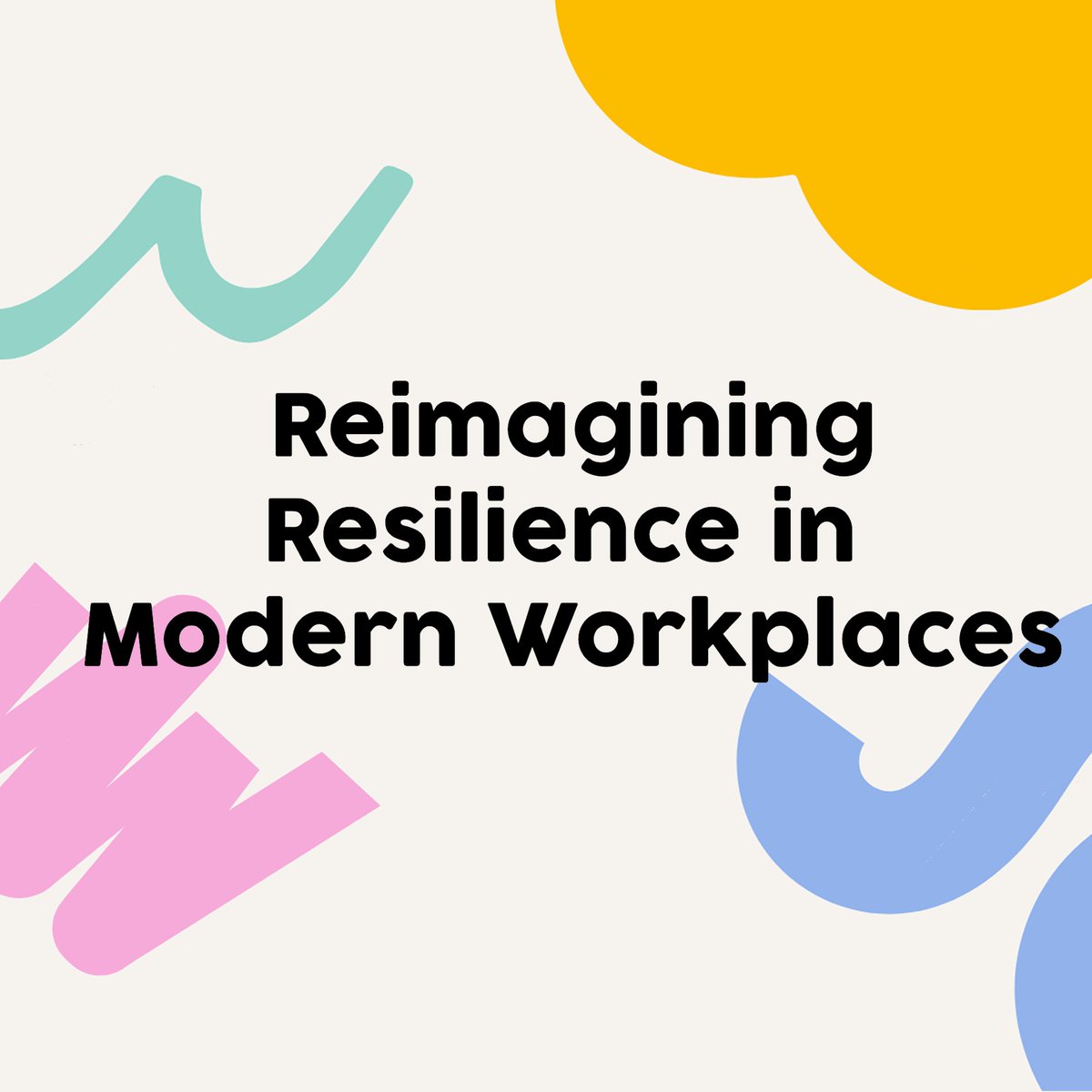 Join our Energise team on Tuesday 29th October for our next Wellbeing Webinar on 'Reimagining Resilience in Modern Workplaces'.

Book Your Free Spot here: eventbrite.co.uk/e/reimagining-…