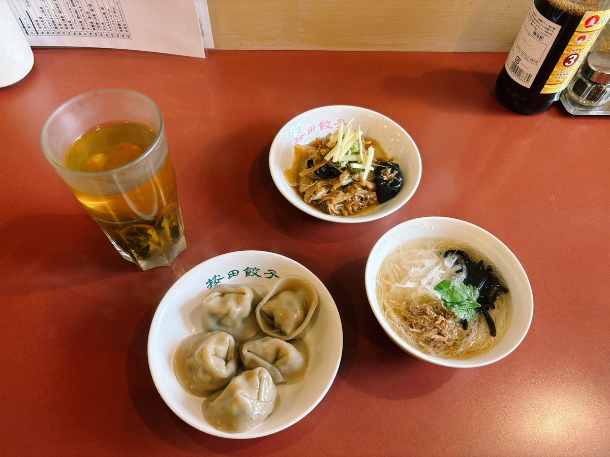 しあわせが体内に循環する〜
一杯麺は初めて食べた。
