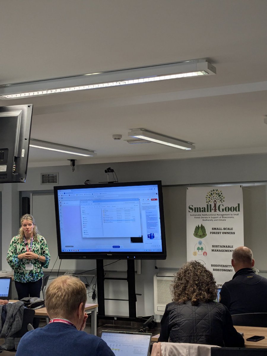 YoungForesters's tweet photo. Today we celebrate the second day of the Small4Good Meeting at the Palencia campus, where we are presenting the Work Package of the project
#Small4Good #EUProjects.#somosiuFOR https://t.co/AYdEAOEXt3