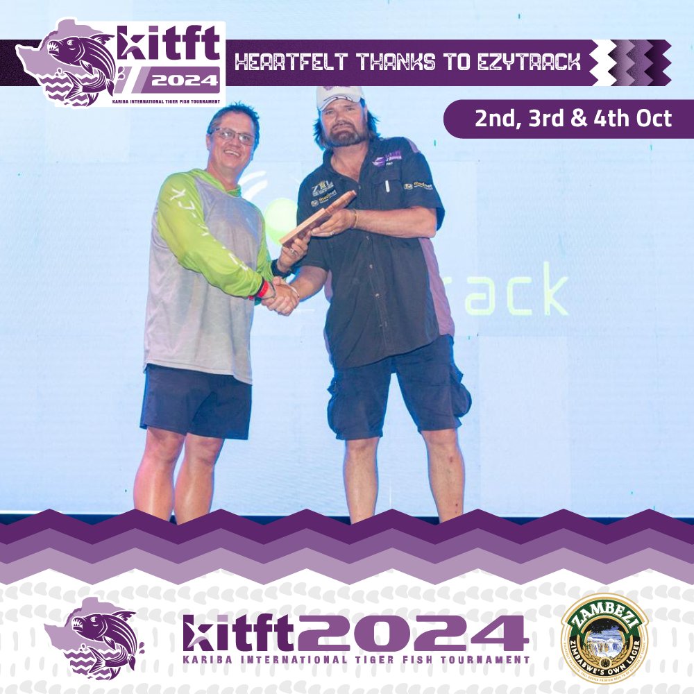 KITFTZW's tweet photo. 🔍🌟 Heartfelt Thanks to Ezytrack, Our Platinum Sponsor! 🎣✨

Your support has been instrumental in ensuring the success of our tournament. Ezytrack provided tracking for all boats during the event, which was crucial to the smooth and safe running of the tournament. Thank you, https://t.co/KFzPRufwfh