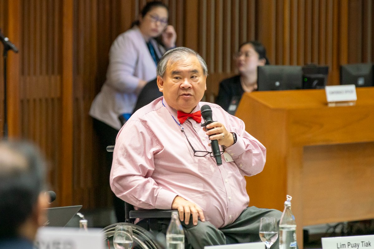 UNESCAP's tweet photo. At #CSocDev8, delegates discussed the critical need for a whole-of-government approach to #DisabilityInclusion.

Collaboration across sectors and valuing the voices of the disability community are essential in this process.

#JakartaDeclaration https://t.co/3sJTGwYipa