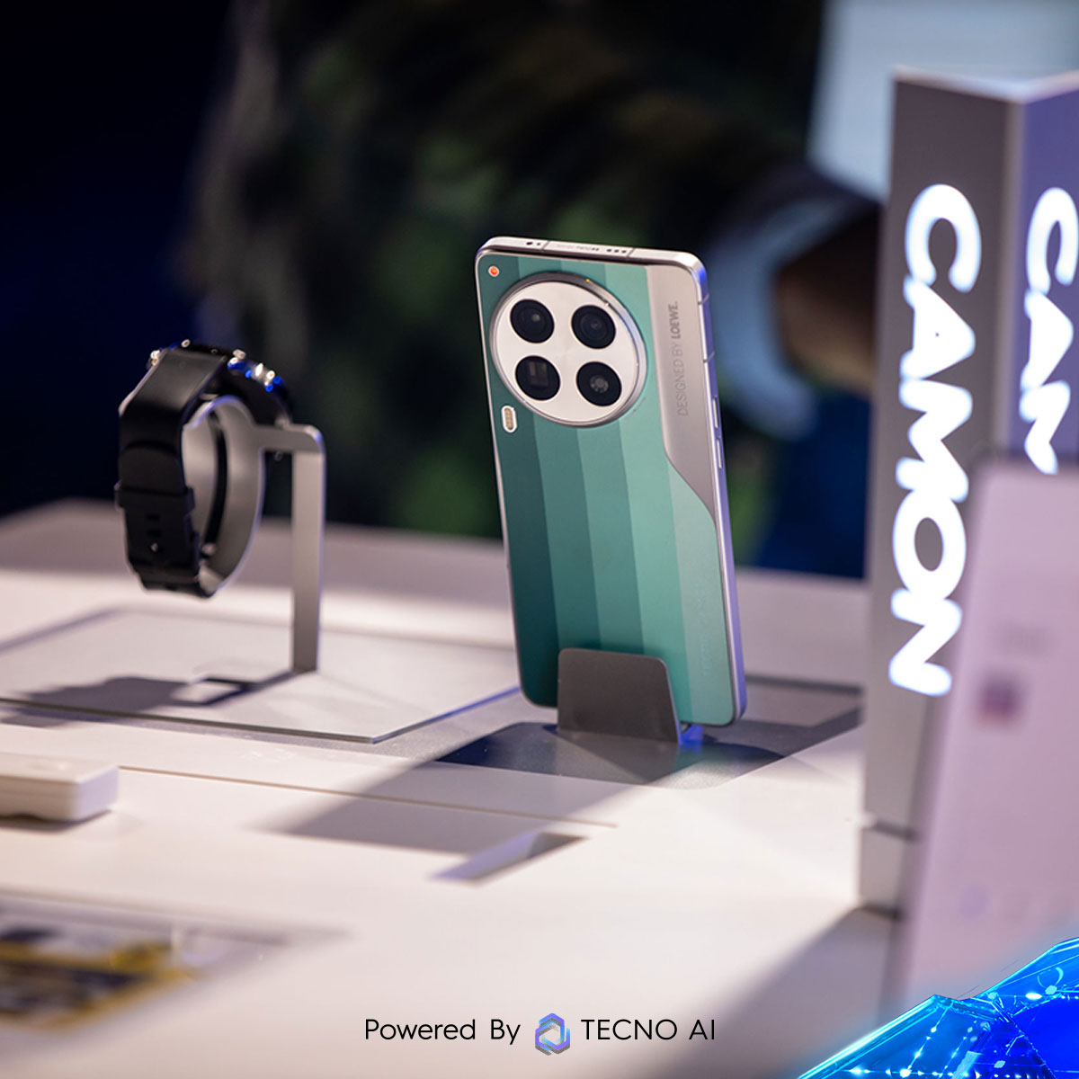 TecnoMobileGH's tweet image. TECNO AIoT and smartphones line up at the TECNO AI &amp;amp;Ecosystem showcase was the perfect blend of innovation, efficiency, and style.

Devices that redefine innovation and style!

#TECNOInnovates
#TECNOAIEvolution
#TECNOAI
#TECNOGhana