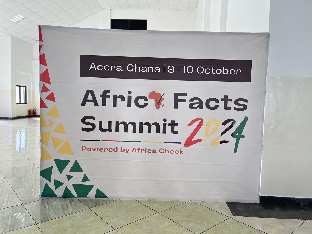 AfricaCheck_Fr's tweet photo. #AfricaFactsSummit2024, c’est parti ! Ce mercredi matin, le sommet Africa Fact, le plus grand rendez-vous des vérificateurs de faits en Afrique, s'est ouvert à Accra 🇬🇭.🧵⤵️ https://t.co/JAvMQryTK7