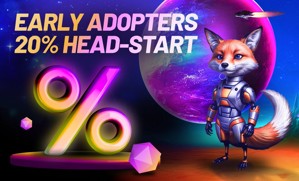 Foxsy (@foxsy_ai) on Twitter photo Hello #foxfrens ππ¦π, get ready for a head start! The launch will kick off at 20% off the current market price, giving early adopters an exclusive advantage. ππ₯
<a href="/PulsarMvX/">Pulsar MVX</a> send 5000 FOXSY to 500 reactions
Watch this space for more details and prepare for what's next! ππ₯ Hello #foxfrens ππ¦π, get ready for a head start! The launch will kick off at 20% off the current market price, giving early adopters an exclusive advantage. ππ₯
<a href="/PulsarMvX/">Pulsar MVX</a> send 5000 FOXSY to 500 reactions
Watch this space for more details and prepare for what's next! ππ₯