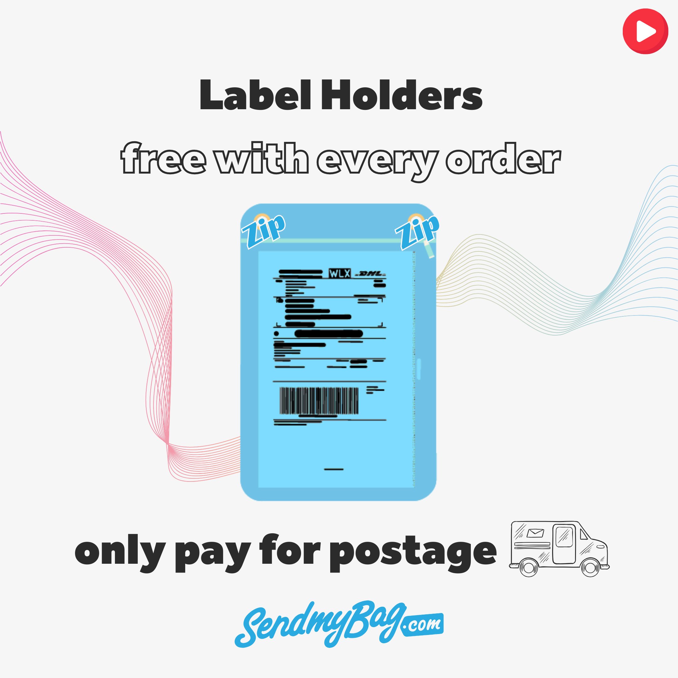 Send My Bag on X Keep your labels securely attached to your bags All label holders come with two zip ties to loop around your handle for ultimate peace of mind on