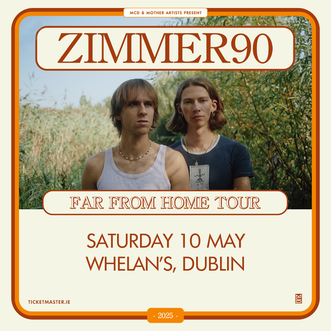 whelanslive's tweet image. NEXT MONTH
@zimmer90music — the German duo of best friends and creative partners Finn and Joscha are set to come to Dublin, with a headline show at Whelan's on Saturday, May 10th⭐️
whelanslive.com/event/zimmer90/
@mcd_productions