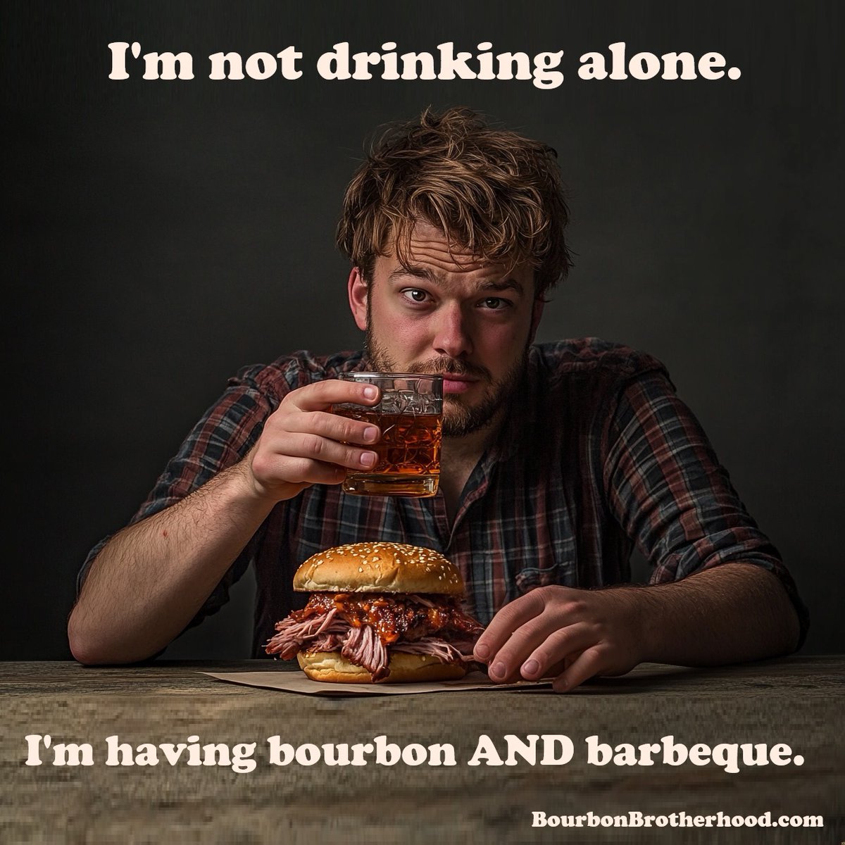 BourbonBrother's tweet image. #bourbon #drinking #drinkingalone #idrinkalone #whiskey #bbq #barbecue #barbeque #bourbonlife #pulledpork