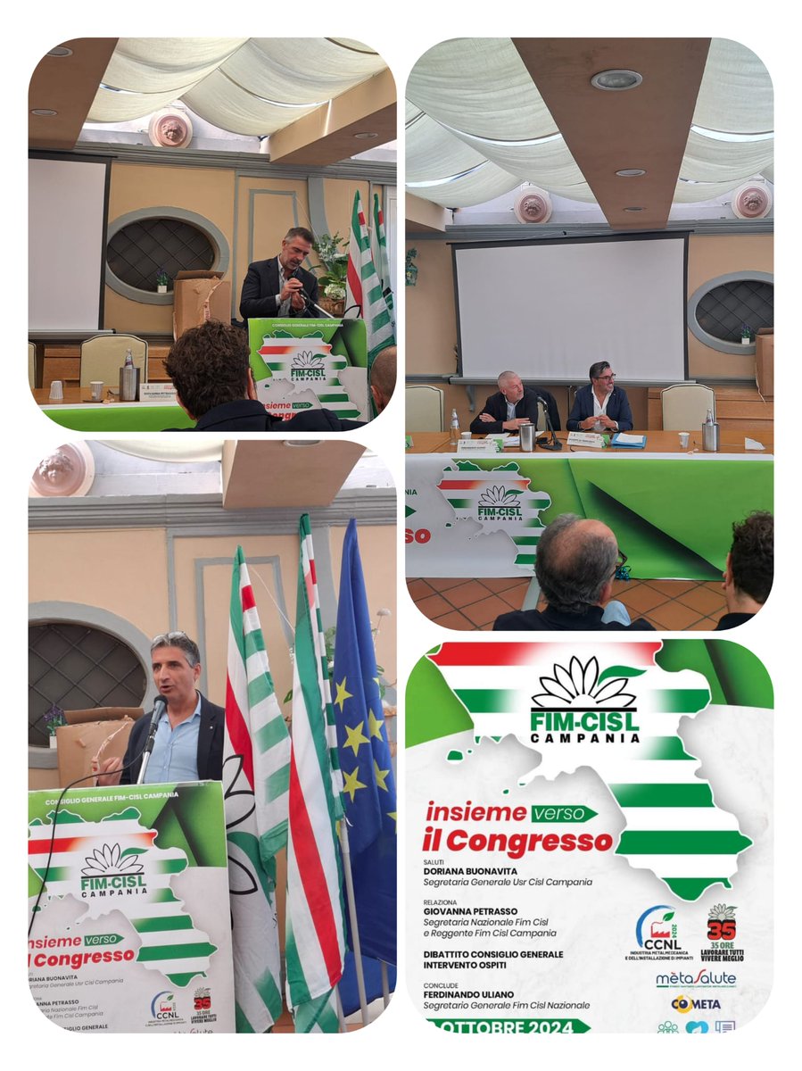 FIM Cisl IrpiniaSannio (@fimirpiniasanni) on Twitter photo #ottobre #napoli <a href="/cam_fim/">Fim Campania</a> consiglio generale elezione #insiemeversoilcongresso elezione segreterio e segreteria organizzazione e coordinamento sciopero nazionale a #Roma del #18ottobre con <a href="/FIMCislStampa/">Fim Cisl Nazionale</a> <a href="/FimNapoli/">FimCislNapoli</a> <a href="/FimCislSalerno/">Fim-Cisl Salerno</a> <a href="/Fim_Cisl/">Fim Cisl Nazionale</a> <a href="/ferdi_uliano/">Ferdinando Uliano</a> <a href="/GiovannaPetrass/">Giovanna Petrasso</a> #ottobre #napoli <a href="/cam_fim/">Fim Campania</a> consiglio generale elezione #insiemeversoilcongresso elezione segreterio e segreteria organizzazione e coordinamento sciopero nazionale a #Roma del #18ottobre con <a href="/FIMCislStampa/">Fim Cisl Nazionale</a> <a href="/FimNapoli/">FimCislNapoli</a> <a href="/FimCislSalerno/">Fim-Cisl Salerno</a> <a href="/Fim_Cisl/">Fim Cisl Nazionale</a> <a href="/ferdi_uliano/">Ferdinando Uliano</a> <a href="/GiovannaPetrass/">Giovanna Petrasso</a>