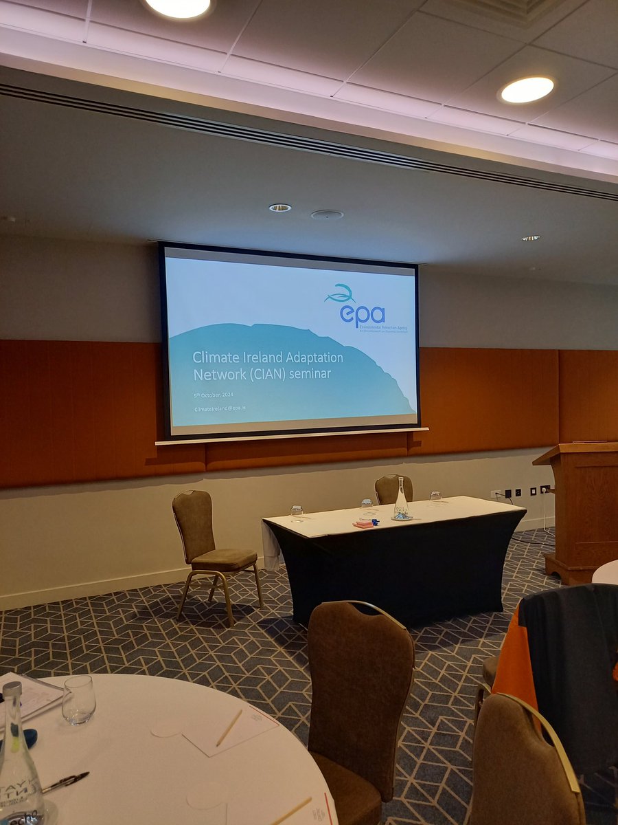 Staying up to speed on Climate Adaptation in Ireland 🌳 Great to hear from so many groups the plans to strengthen Adaptation across the country