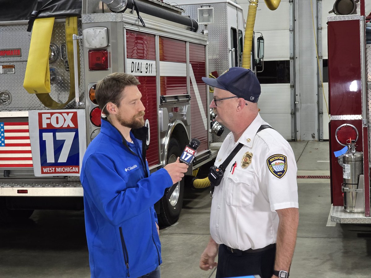 It's #FirePreventionWeek and we're live from the  Rockford Fire Service this morning sharing #firepreventiontips to Keep <a href="/MichiganSafe/">Michigan SAFE</a>
<a href="/FOX17/">FOX 17</a>
<a href="/ESCAPEFireSafty/">ESCAPE Fire Safety</a>
<a href="/NFPA/">NFPA</a> 
<a href="/usfire/">U.S. Fire (USFA)</a>