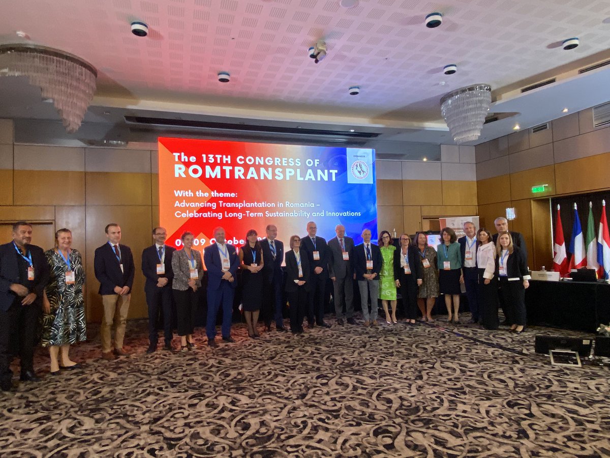 ESOTtransplant (@esottransplant) on Twitter photo 📰From RomTransplant Congress
The ESOT Session has come to an end, thanks to
Chloe Balleste on DCD training
<a href="/frank_dor/">Frank Dor</a> on Living donation
<a href="/dr_JelaS/">Jelena</a> on Paediatrics
<a href="/prof_cillo/">Umberto Cillo</a> on Liver Transplantation
<a href="/LuPoten/">lupoten</a> on 🫀Transplantation
<a href="/XCharmetant/">Xavier Charmetant</a> on Immunology
<a href="/Eka_Berishvili/">Ekaterine Berishvili - EkaRegMedLab</a> on 📰From RomTransplant Congress
The ESOT Session has come to an end, thanks to
Chloe Balleste on DCD training
<a href="/frank_dor/">Frank Dor</a> on Living donation
<a href="/dr_JelaS/">Jelena</a> on Paediatrics
<a href="/prof_cillo/">Umberto Cillo</a> on Liver Transplantation
<a href="/LuPoten/">lupoten</a> on 🫀Transplantation
<a href="/XCharmetant/">Xavier Charmetant</a> on Immunology
<a href="/Eka_Berishvili/">Ekaterine Berishvili - EkaRegMedLab</a> on