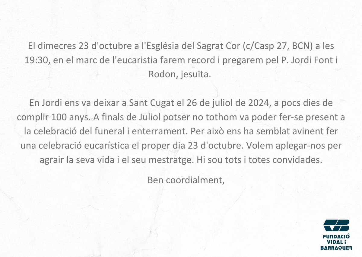 Fundació Vidal i Barraquer tweet media