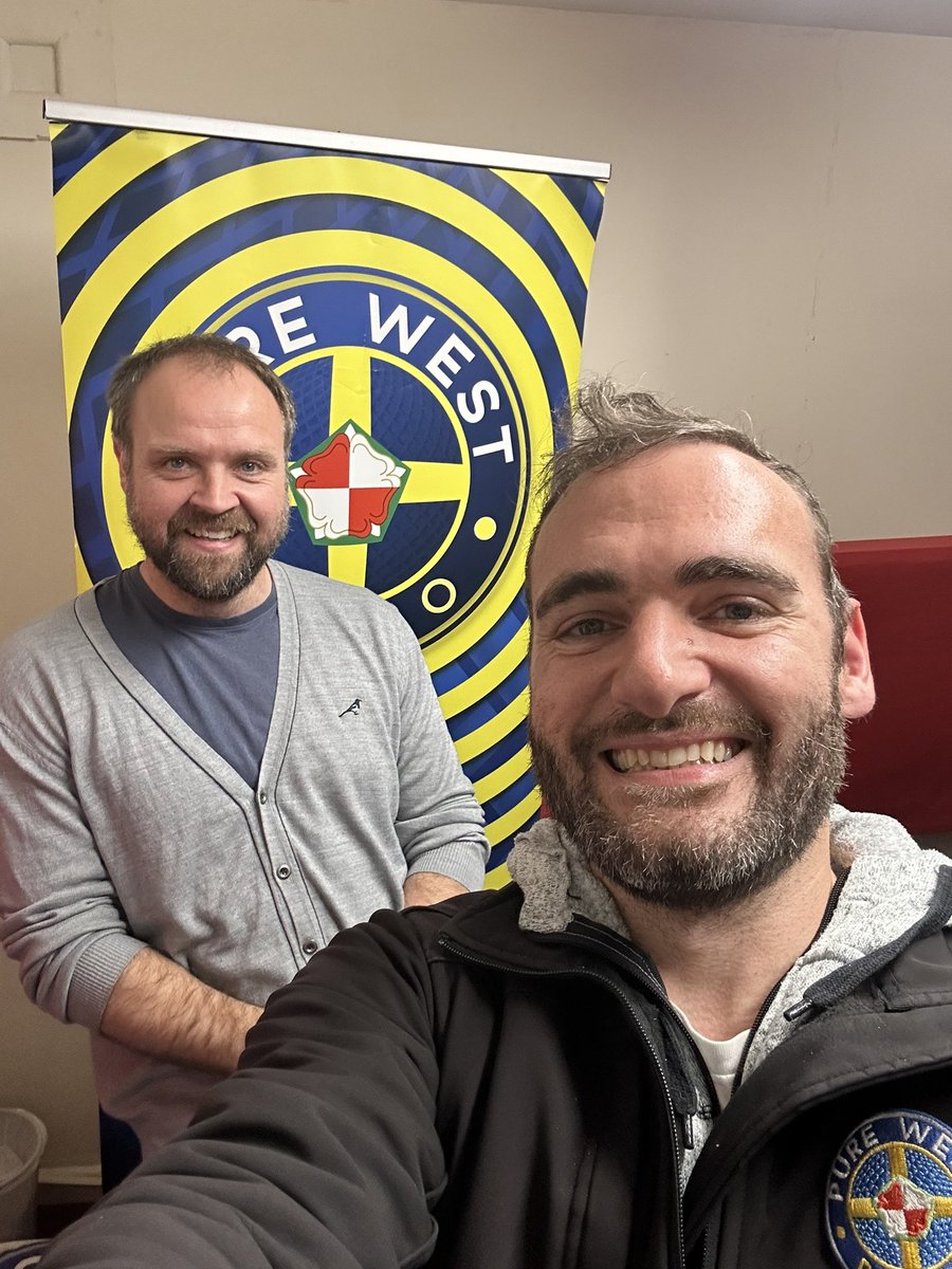 Sending a big break a leg to Gareth J Bale and everyone at the <a href="/TorchTheatre/">Torch Theatre 🎭🎬☕️</a> on the run of #Grav this evening, 10 years after its inception and 200 shows. Da iawn!

You can listen back to our interview with Gareth on <a href="/purewestradio/">Pure West Radio</a>