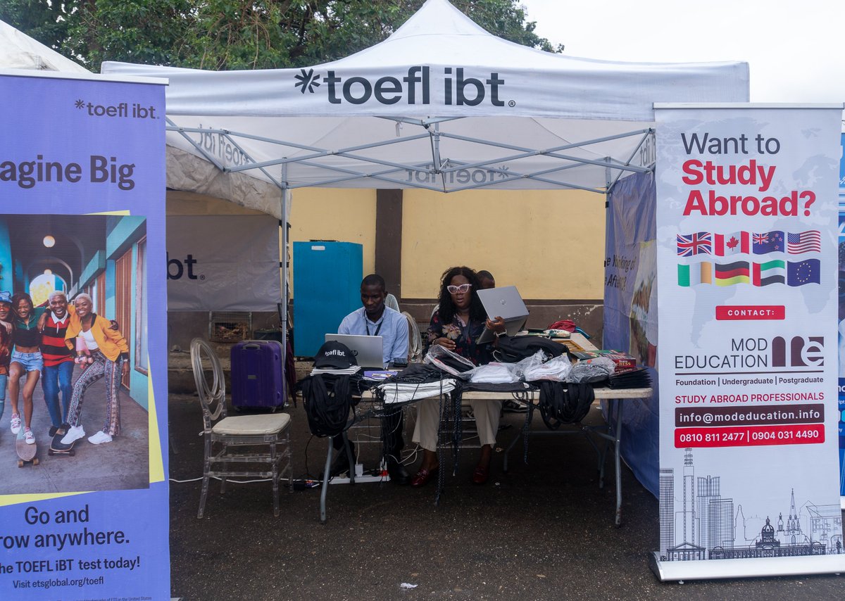 TOEFLAfrica's tweet image. Showcasing the incredible time at the NYSC Lagos Orientation Camp with TOEFL iBT!
.
Which state would you like us to visit next?
.
.
.
#TOEFLiBTTest #NYCSCamp #learninglanguage