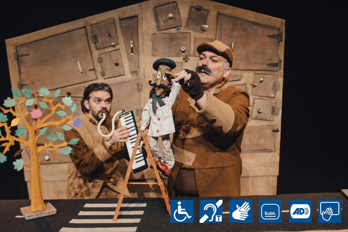 🎺El despertaire, la mestra de cant d’ocells, el pintor de fulles d’arbre, la cosidora de cors... els habitants de Sòmion tenen oficis ben peculiars!

🎺Sòmion. La ciutat dels oficis impossibles
🗓️5 a 20 oct.
👧🏻+3 anys
🧏🏻12 oct. 17.30h: Funció accessible

sat-teatre.cat/ca/p/c/509-som…