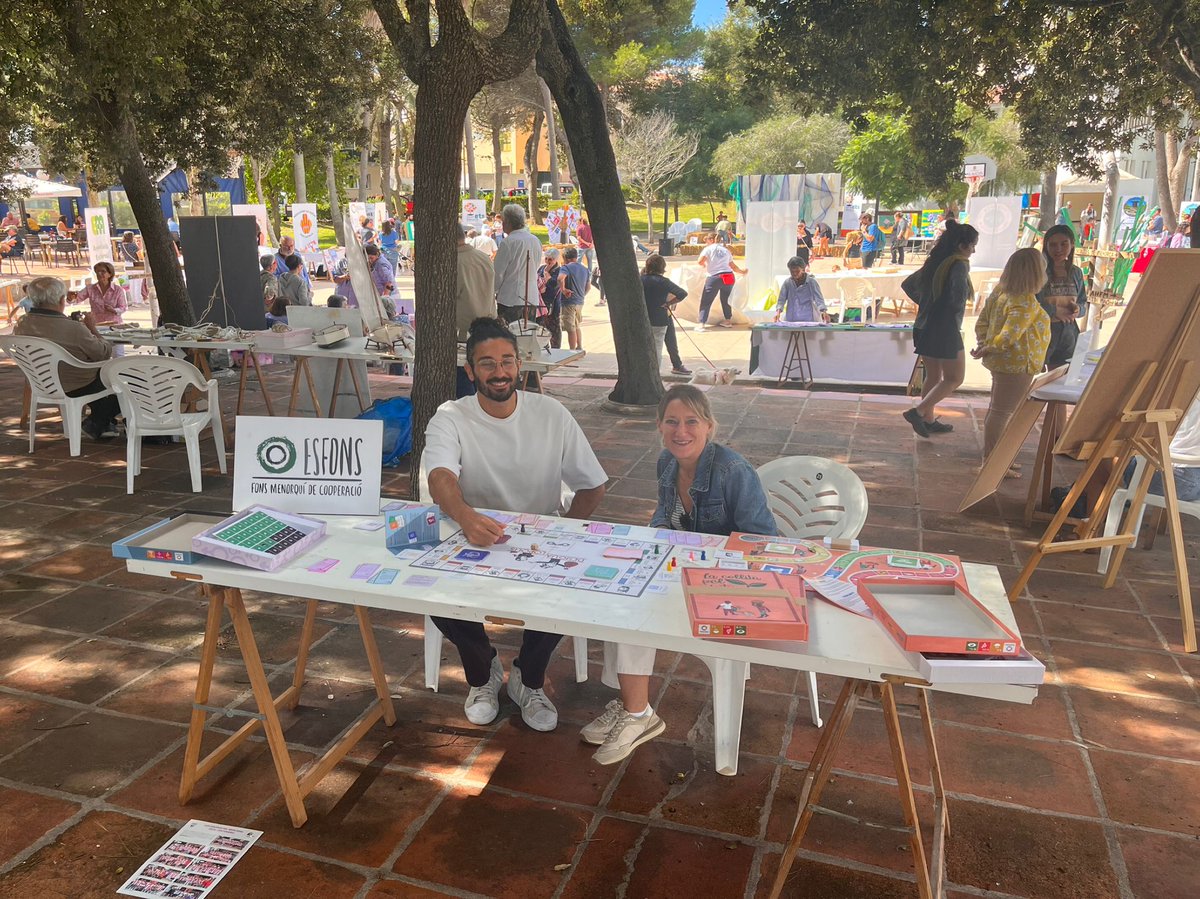 El passat cap de setmana, de la mà del Fons Menorquí de Cooperació, vàrem ser presents a la IX edició de la Mostra d'Entitats de Menorca per presentar el joc "Desigualópolis" que hem elaborat amb el finançament del @fonsmenorqui.

<a href="/forumetsmenorca/">Fòrum ETS Menorca</a>