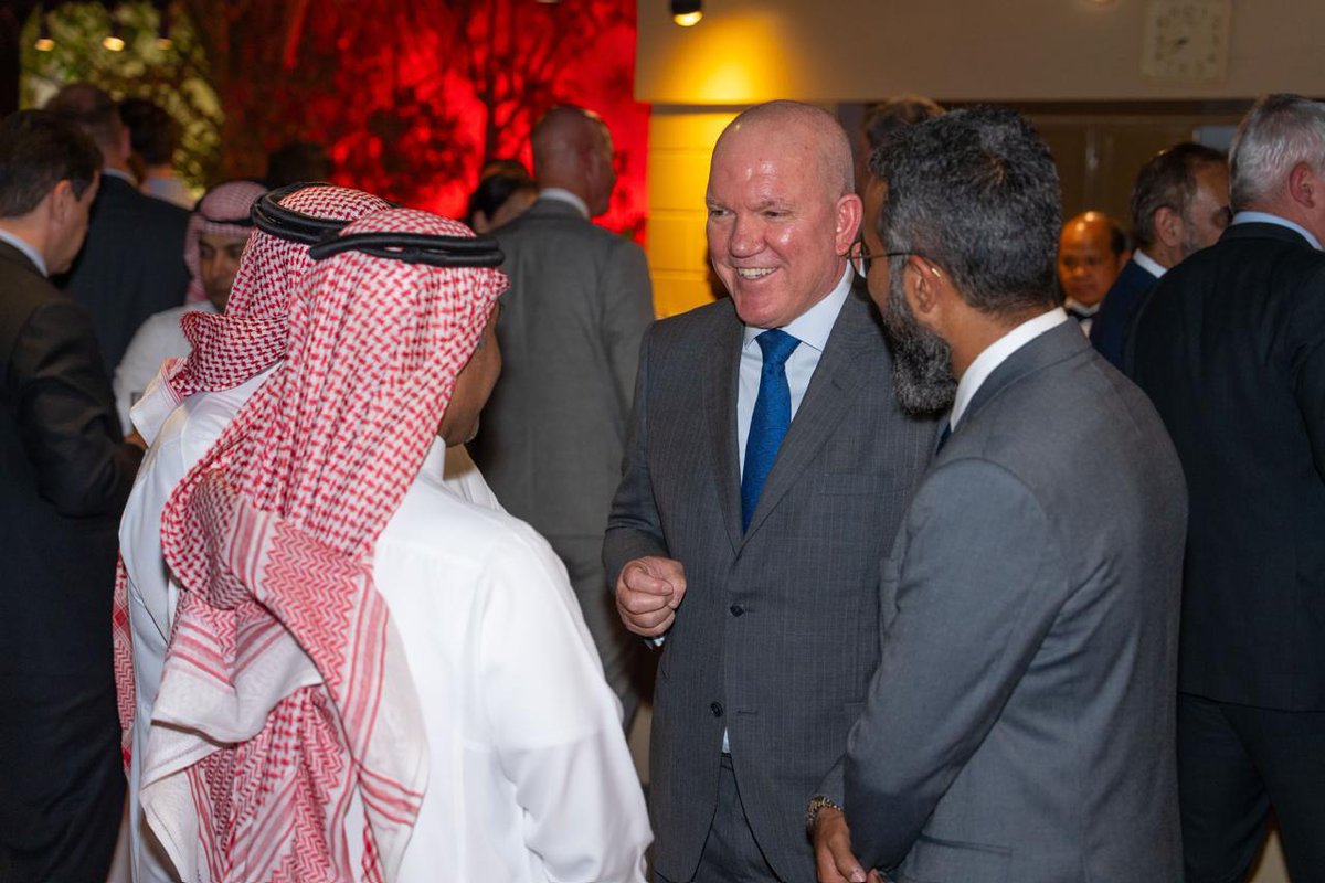 Ambassador <a href="/hpvanderwoude/">Hans Peter vd Woude</a> hosted a reception to celebrate the opening of <a href="/RoyalVopak/">Vopak</a> Middle East RHQ in the presence of H.E. Abdulrahman Al-Fageeh, <a href="/SABIC/">SABIC I سابك</a>  CEO and Dick Richelle, <a href="/RoyalVopak/">Vopak</a> CEO. This marks a significant milestone in strengthening the bilateral economic ties.