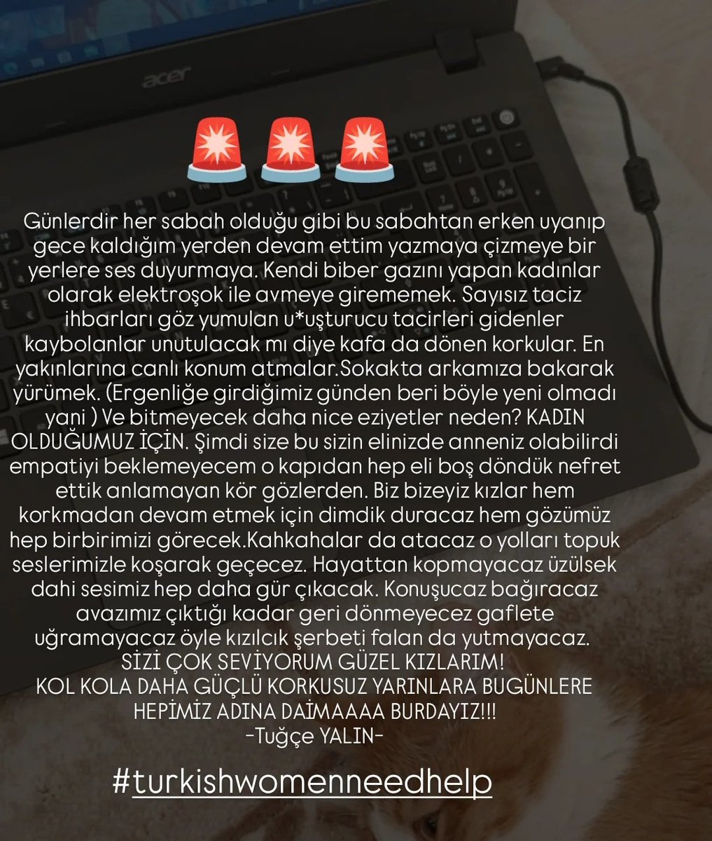 tugceylnnn8's tweet image. #TurkishWomanNeedHelp