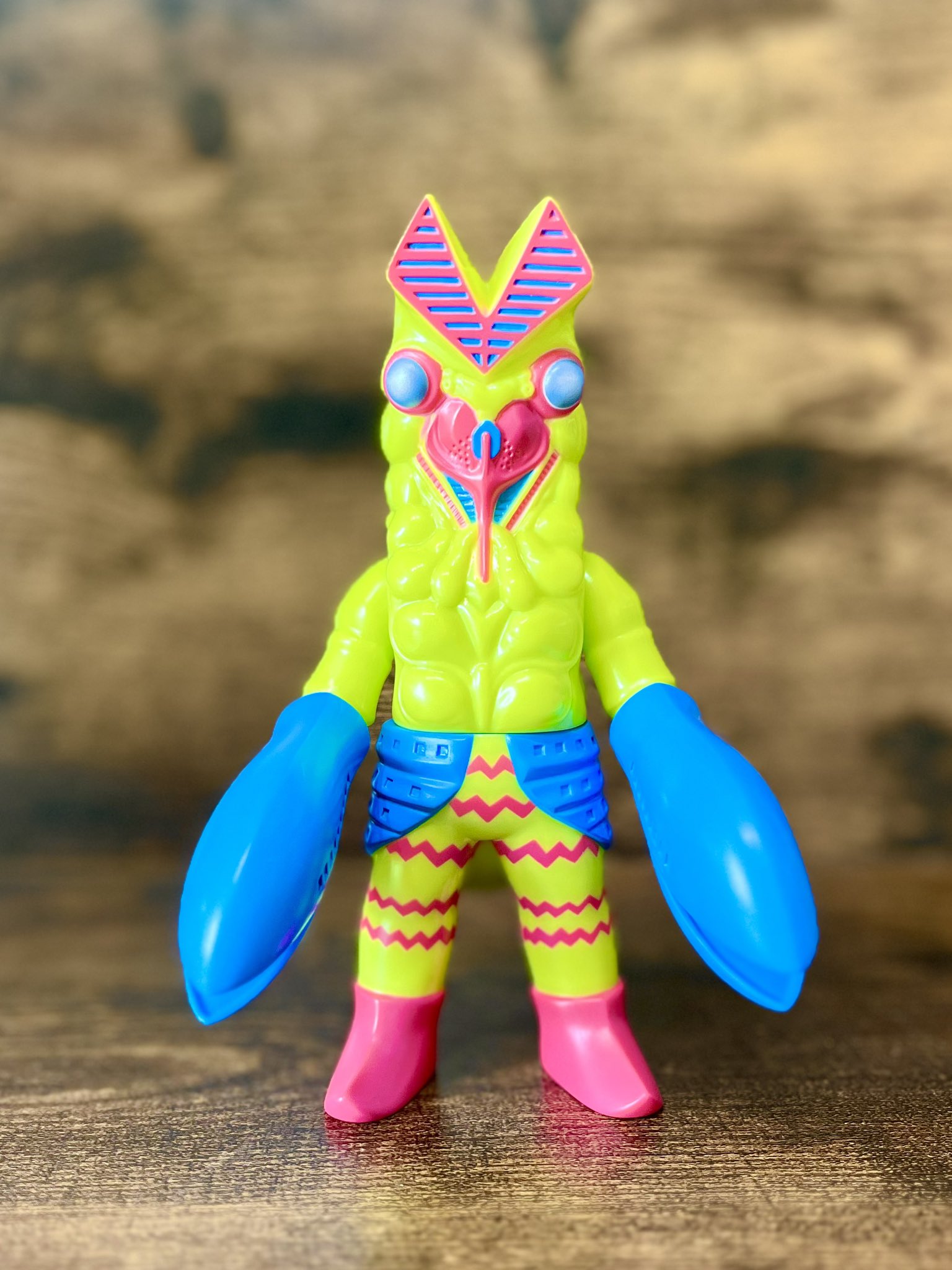 Amazon.co.jp: KAIJIN x One up. バルタン星人 クリア